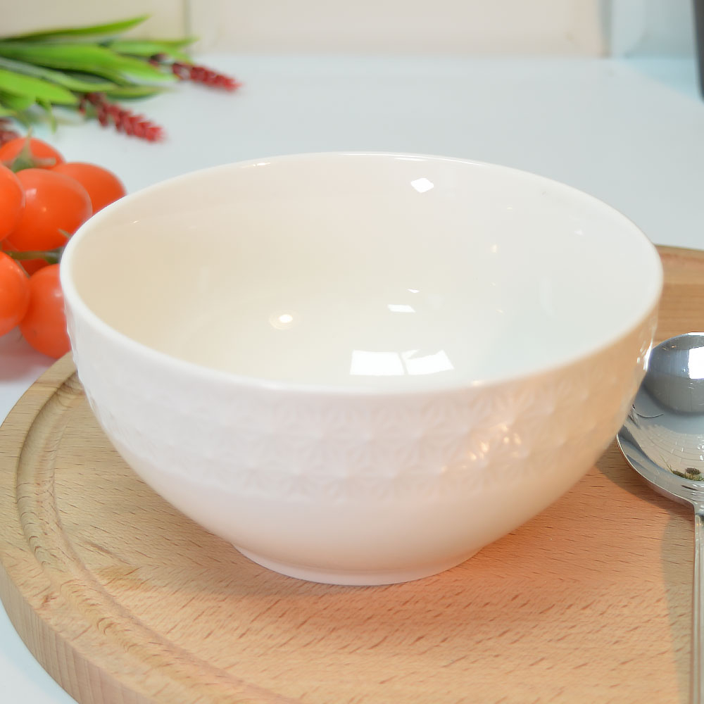 Салатник 610мл 14см "Снежная королева", без отводки, форма круг