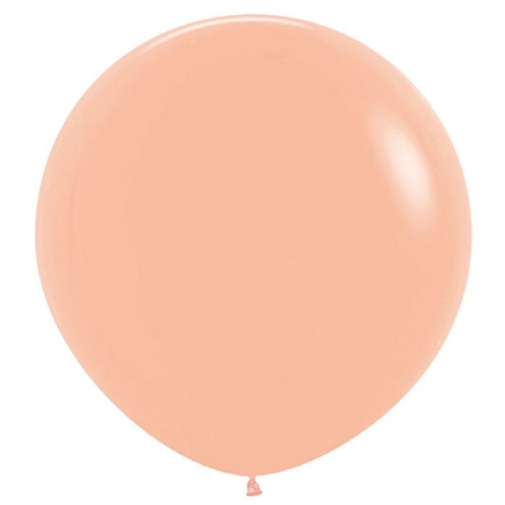 Воздушный шар Sempertex, цвет 060, пастель персик, 1 шт. размер 24&quot;