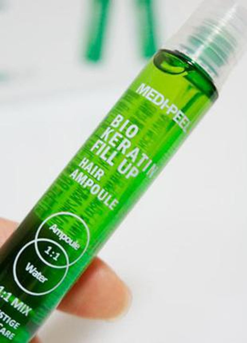 MEDI-PEEL Укрепляющие филлеры для волос с биокератином BIO KERATIN FILL UP HAIR AMPOULE 13 ml