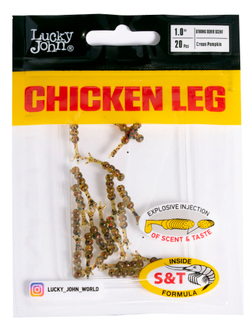 Слаги съедобные искусственные LJ Pro Series Chicken Leg 1,0in (02.54)/PA03 20шт.