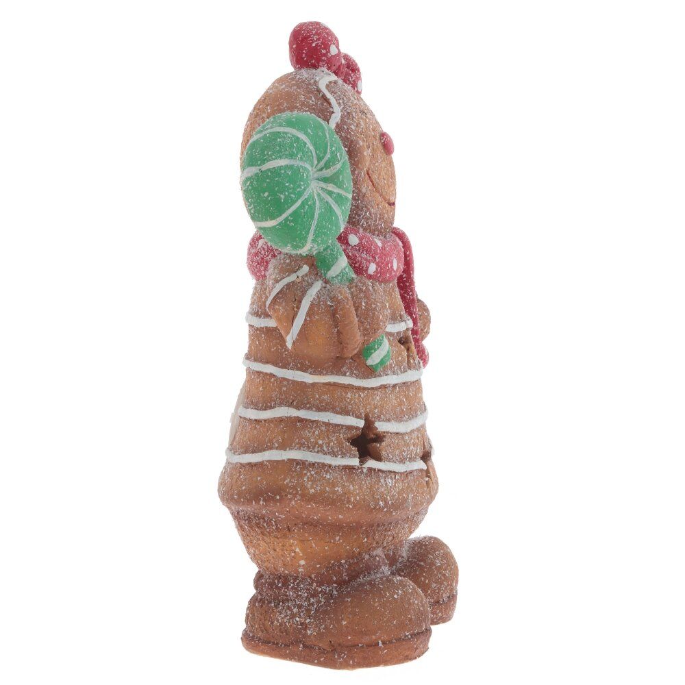 GAEM Фигурка декоративная с подсветкой "Пряник", L25 W15 H40,5 см (3хAAА н/п)