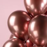 Шар (12''/30 см) Трюфель, хром, 50 шт.