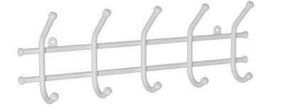 Вешалка - Норма 5" белая (67667)