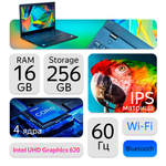 15.6" Ноутбук Lenovo ThinkPad T580 Touch (1920x1080, Intel Core i5-8250U, RAM 16ГБ, SSD 512ГБ, Intel UHD Graphics 620, Win 10 Pro)