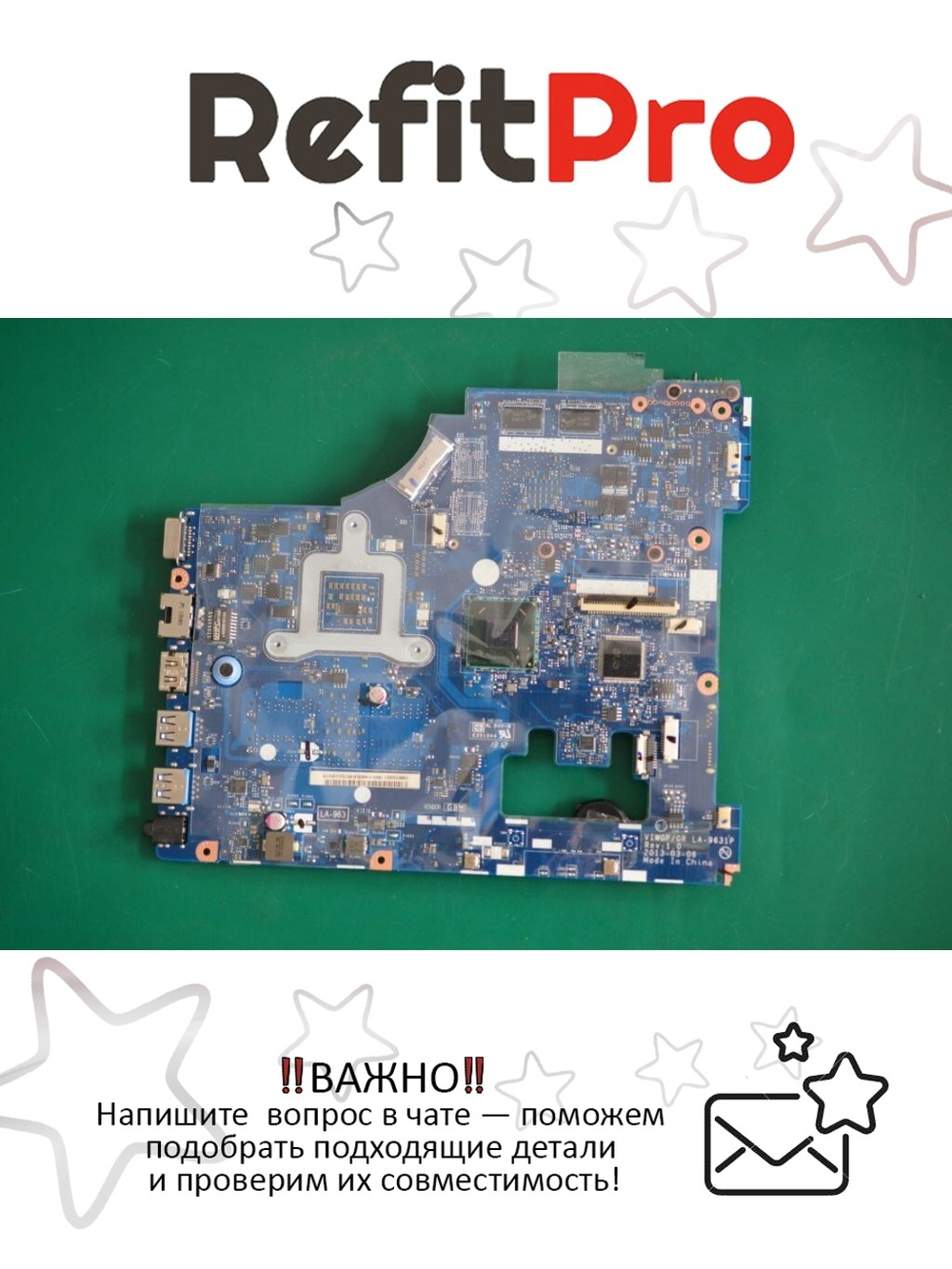 Материнская плата для ноутбука Lenovo G500 VIWGR DIS HM70 1G 18W (90002824), оригинал