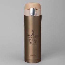 ТЕРМОКРУЖКА WOW 420 МЛ, КОЛБА НЕРЖ.СТАЛЬ 18/10