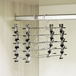 Вешалка металлическая с прищепками, набор 10шт