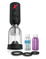 Мастурбатор-помпа для головки с вибрацией PDX Elite Tip Teazer (Цвет: черный)