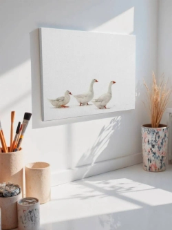 Картина на стену 40 X 50 Гуси