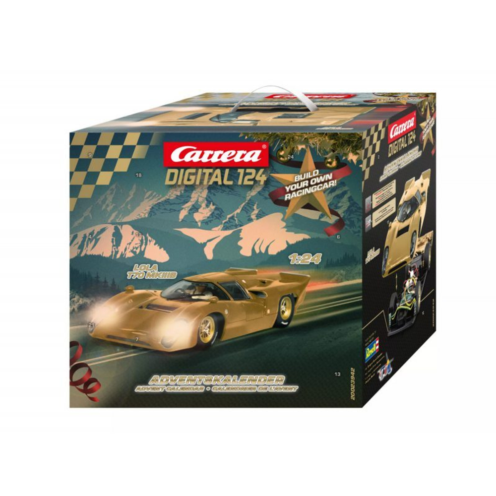Carrera DIGITAL 124 - Адвент-календарь Lola T70 MKIIIb, набор 23942