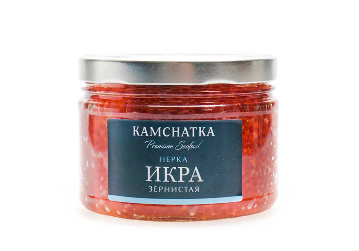 Икра красная нерки, 500г