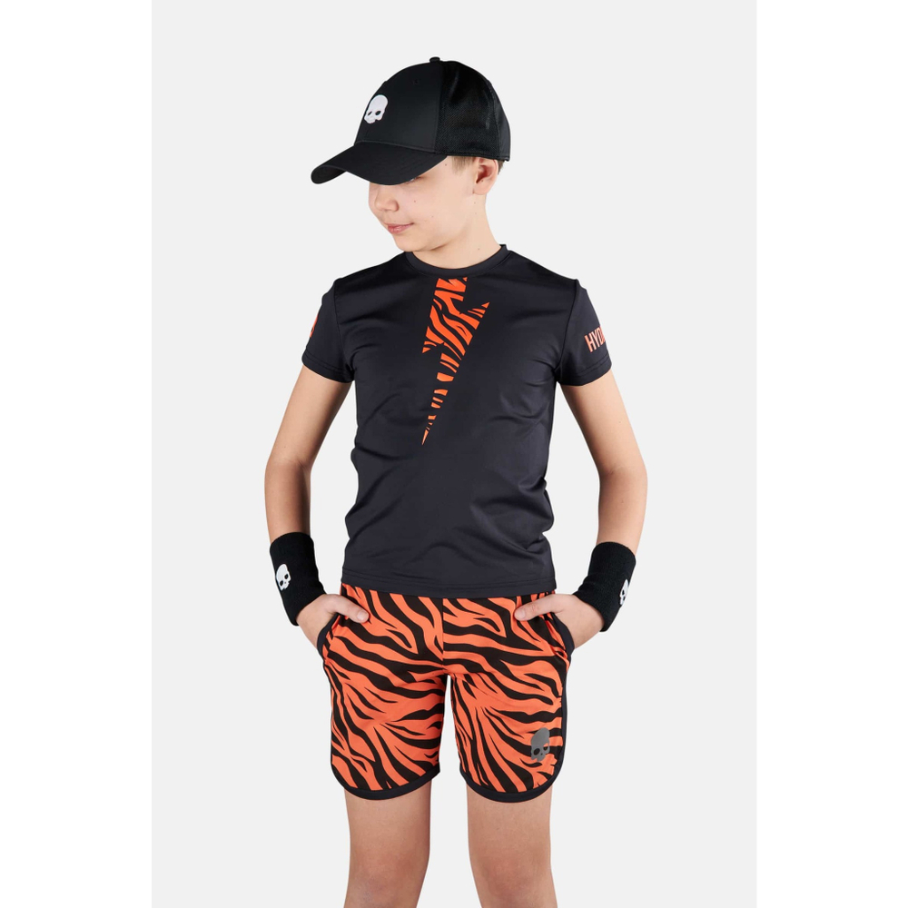 Одежда для тенниса Мальчики, Футболка HYDROGEN TIGER TECH TEE .