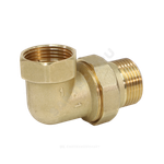Соединитель латунь американка Ду 25 (1") угловой ВР/НР VALFEX VF.098.L.100