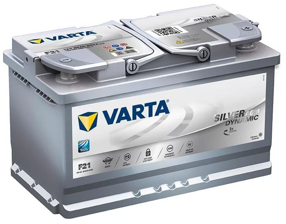 VARTA Silver Dynamic AGM 6CT- 80 ( 580 901 ) аккумулятор