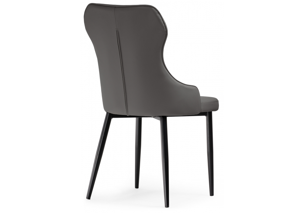 Стул на металлокаркасе Woodville Neli gray, black