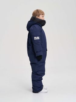 Комбинезон детский пуховый BASK kids YETI синий