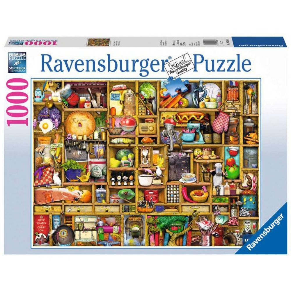 Ravensburger - Пазл Стеллаж на кухню 1000 шт. 192984