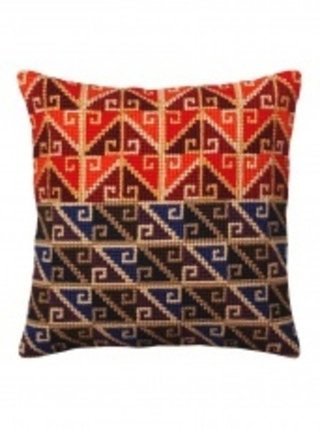 "Перуанский орнамент"-5371  подушка
