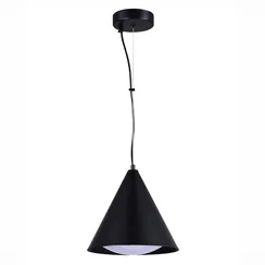SL6501.403.01 Светильник подвесной ST-Luce Черный/Черный LED 1*7W 3000K ТРЕЗО