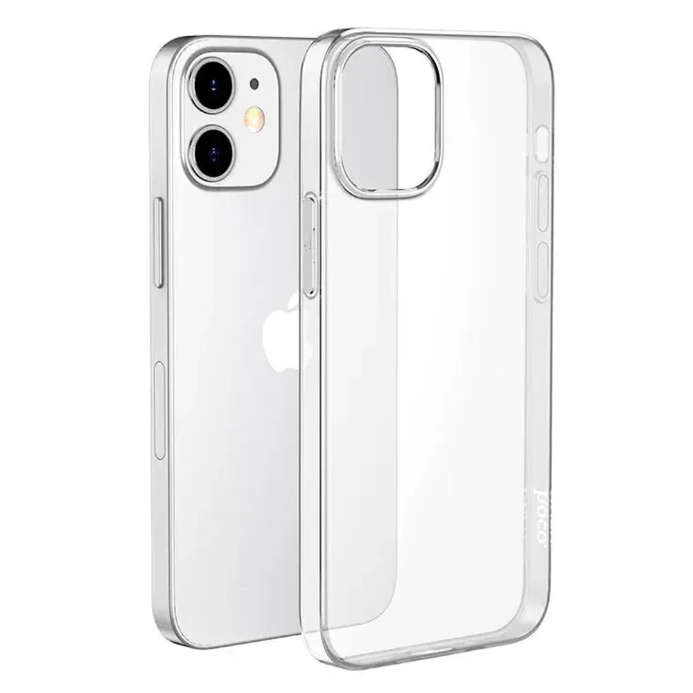 Чехол-накладка Hoco Light Series TPU для iPhone 13 Mini силиконовый (прозрачный)
