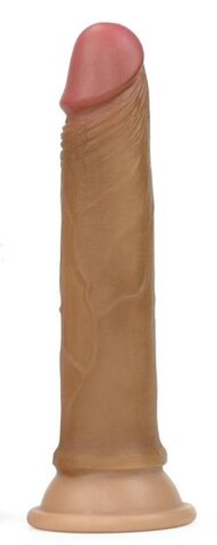 Фаллоимитатор 7 Dual layered Platinum Silicone Cock - 18,5 см.