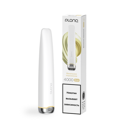 Plonq Plus Pro - Ванильное Мороженое 4000 затяжек