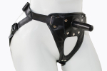 Страпон Харнесс из трусиков и насадки-фаллоса - 17,5 см. (Цвет: телесный)