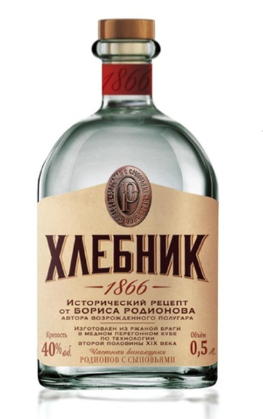 Хлебное вино "Хлебник" 0,5 40%