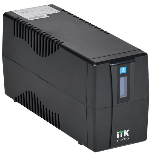 ITK ELECTRA ET ИБП однофазный линейно-интерактивный 600ВА/360Вт 4хС13 LCD дисплей АКБ 1х7AH USB