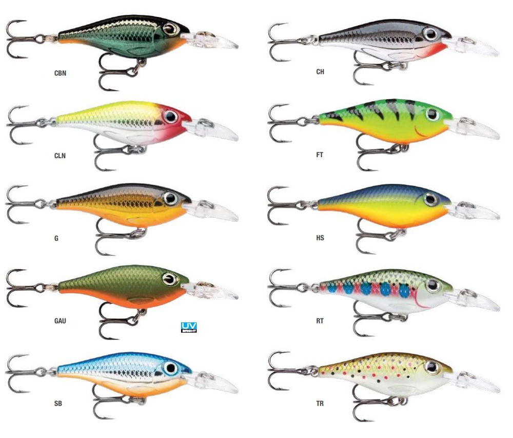 Воблер Ultra Light Minnow 06 6см 4гр SB медленно тонущий