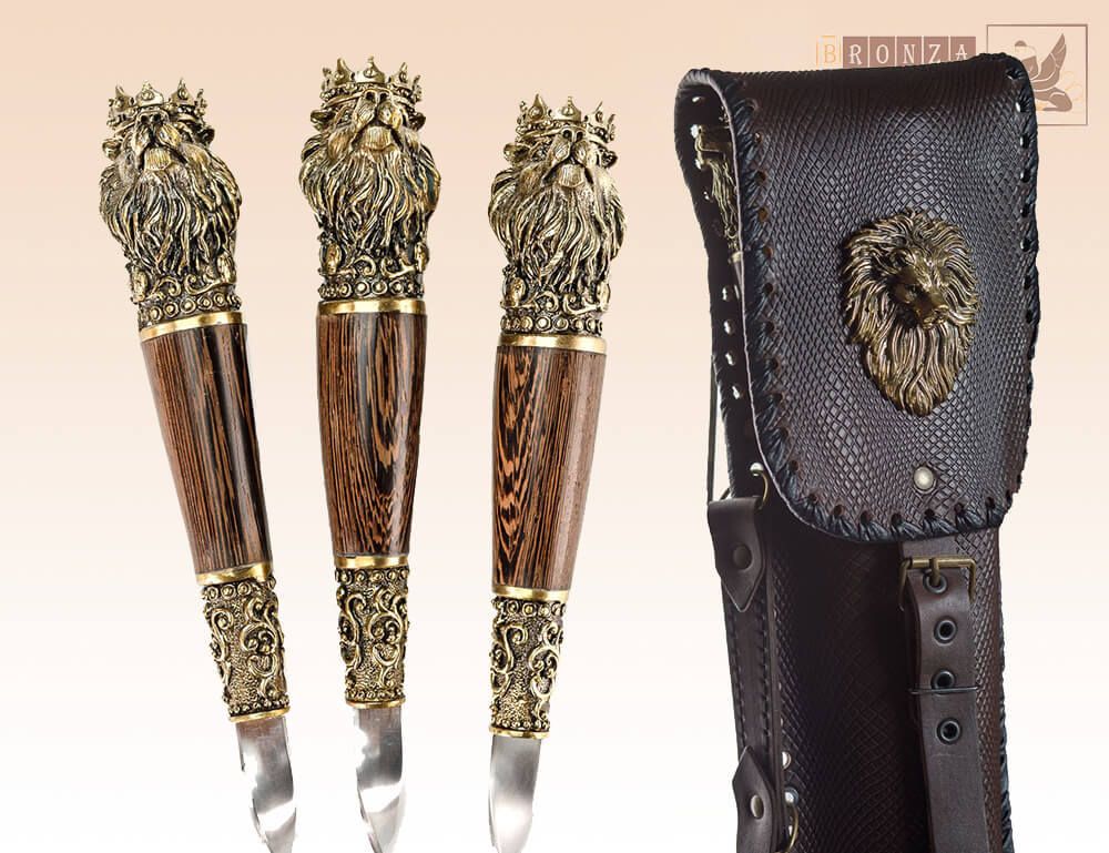 шампуры Царь зверей в чехле