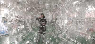 Шар декоративный для торгового центра 2,4 × 2,4 × 2,4 м