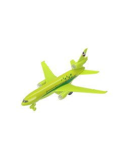 Самолет детский металлический 20 см Авиалайнер