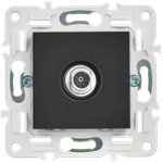 SKANDY Розетка TV оконечная SK-A12Bl черный IEK