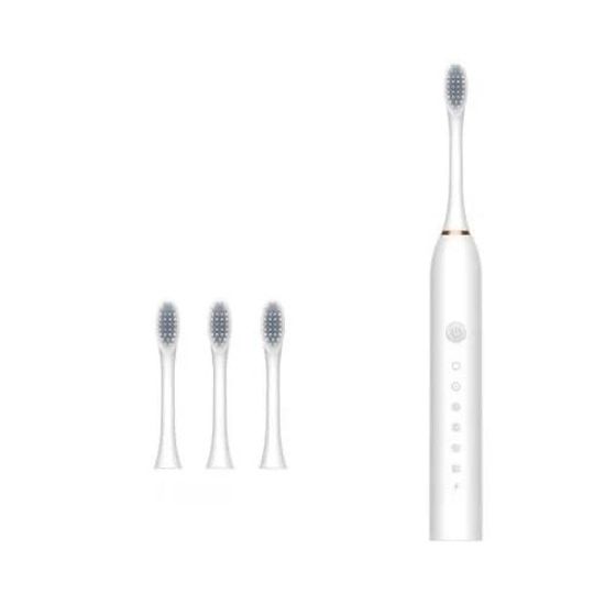 Ультразвуковая зубная щетка Sonic Toothbrush X-3, розовая