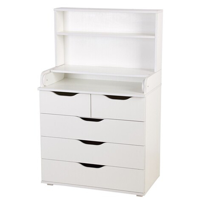 Комод Polini kids Simple 2781, со стеллажом Белый