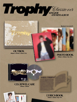 Альбом 82MAJOR - TROPHY 4th Mini Album CLASSIC Version