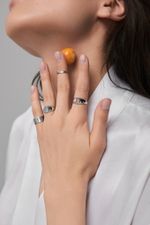 Кольцо Base 8 мм, матовое