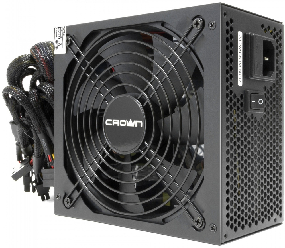 Блок питания CROWN CM-PS750W PRO 750 Вт