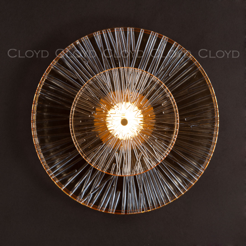 Бра Cloyd HELION-D W1 / Ø35 см - латунь (арт.20308)