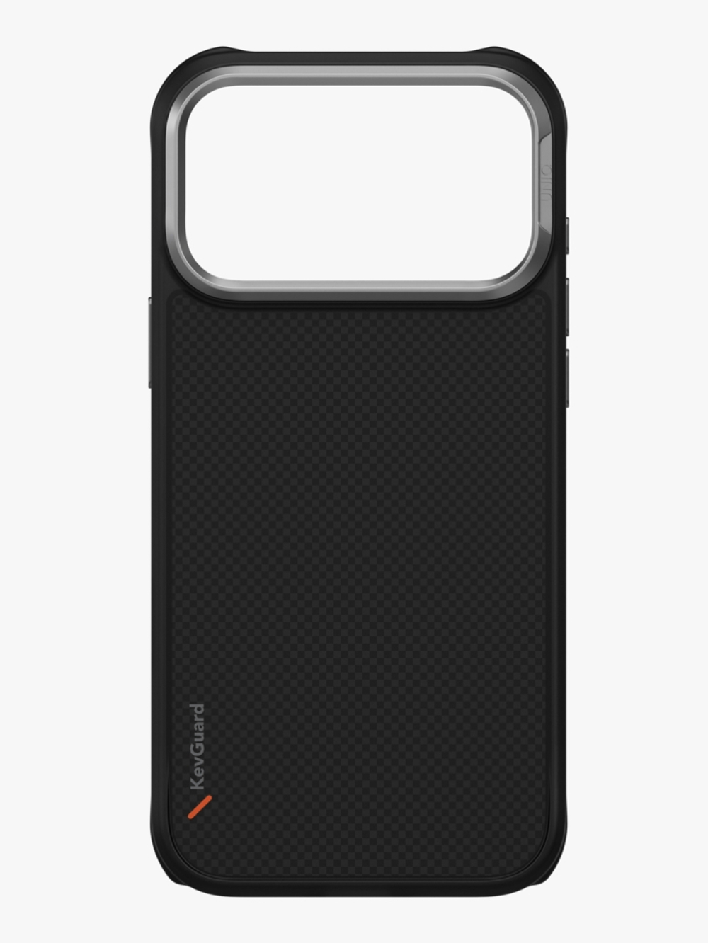 Uniq для iPhone 17 Pro Max чехол KEVA Kevlar Carbon Black (MagSafe)