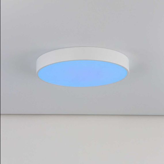 Потолочный светодиодный светильник с пультом ДУ Citilux Купер RGB Белый CL72470G0