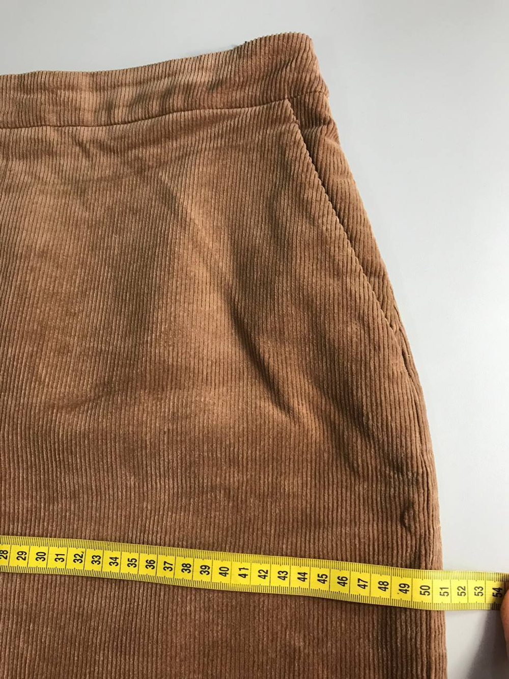 Юбка Zarina вельветовая, визуально 48 размер