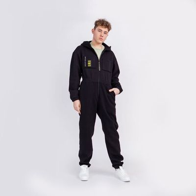 Unisex hooded jumpsuit for teens - ONYX