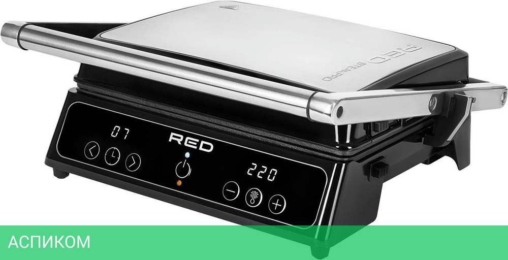 Электрогриль Red Solution SteakPRO черный (RGM-M809)