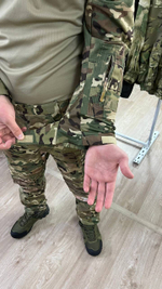 Тактический костюм мультикам со вставками/Кордура