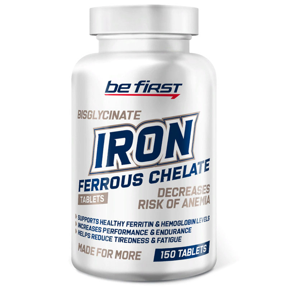 Be First Iron Bisglycinate Chelate (150 таб.)