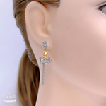 Серьги LuxVintage - арт488