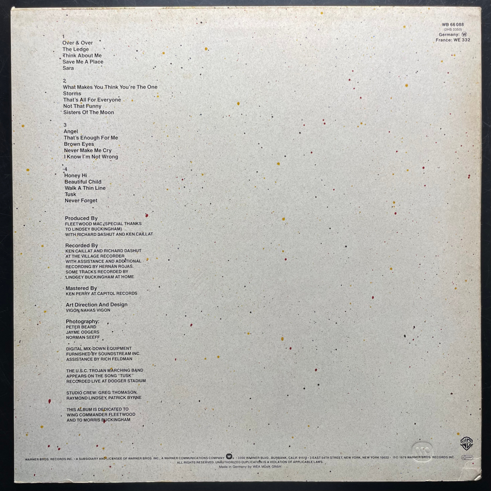 Fleetwood Mac - Tusk 2LP (Германия 1979г.)