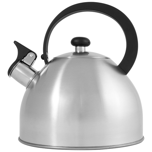 Чайник из нерж стали со свистком Opera (матовый) 2.5л